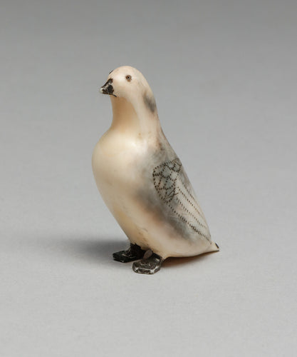 Vintage Bird Carving by Teddy Kaseki (1905-1970), Siberian Yup'ik