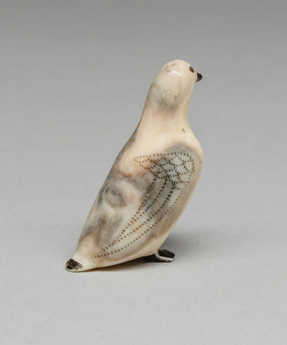Vintage Bird Carving by John Kokuluk Sr., Iñupiaq