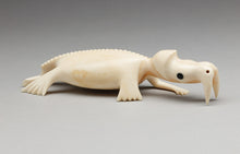 Tupilak depicting Walrus Transformation by Mathias Ulriksen, Greenlandic Inuit