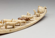 Antique Scene Depicting Reindeer Herding, Inupiaq Culture