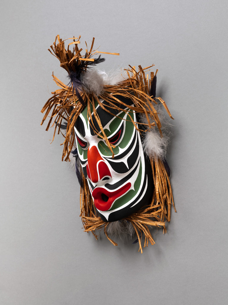 Stump Mask by Alfred Scow, Kwakwaka'wakw – Quintana Galleries