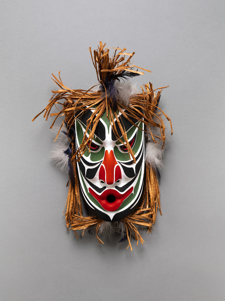 Stump Mask by Alfred Scow, Kwakwaka'wakw – Quintana Galleries