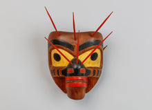 Mask depicting Bumble Bee by Norman Bell Jr., Kwakwaka'wakw