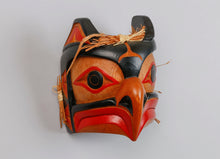 Mask depicting Thunderbird by Derek Heaton, Mik'maq