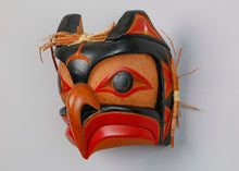 Mask depicting Thunderbird by Derek Heaton, Mik'maq