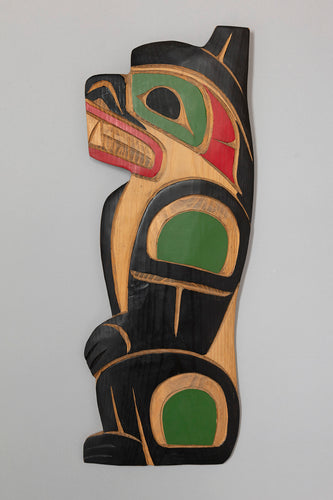 Plaque Depicting Bear by George Matilpi, Kwakwaka'wakw