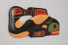 Plaque Depicting Killer Whale by John Charles August, Coast Salish