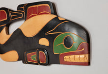Plaque Depicting Killer Whale by John Charles August, Coast Salish