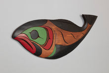 Plaque Depicting Salmon, Coast Salish