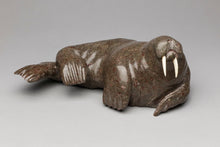 Reclining Walrus by Pudlalik Shaa, Inuit