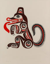 Haida Wolf by Bill Reid (1920-1998), Haida