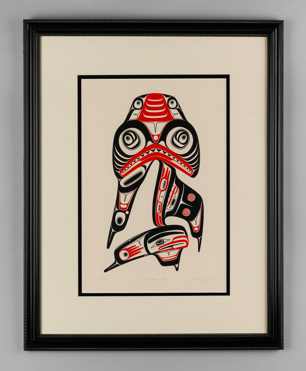 Dogfish Mother by Robert Davidson, Haida