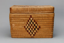 Lidded Basket, c. 1940, Thompson River Culture