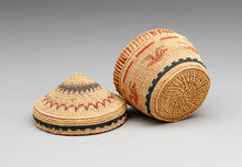 Fine Nuu-Chah-Nulth Treasure Basket by Francis (Fanny) Williams (1919-1996)