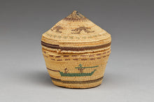 Fine Nuu-Chah-Nulth Treasure Basket by Francis (Fanny) Williams (1919-1996)