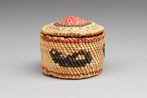 Small Nuu-Chah-Nulth Treasure Basket, c. 1950