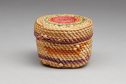 Small Nuu-Chah-Nulth Treasure Basket, c. 1950