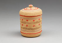 Extremely Fine Attu Treasure Basket, c. 1950 by Christine Dushkin (1923-2004)