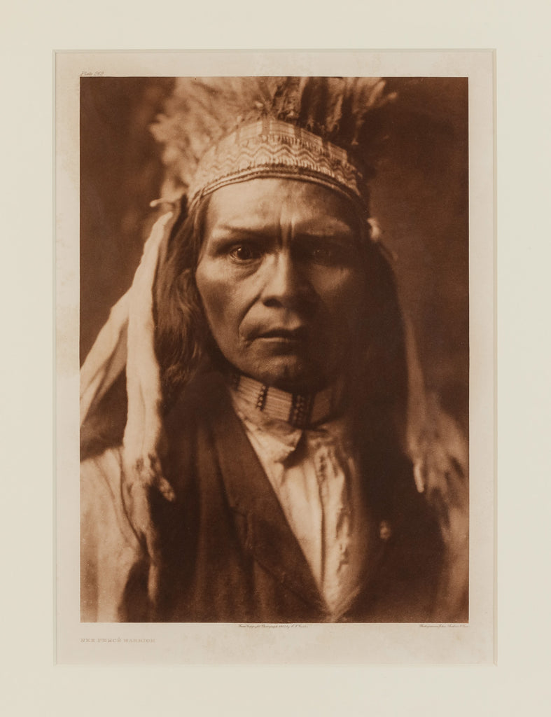 Nez Percé Warrior, 1905 by Edward S. Curtis (1868-1952) – Quintana ...