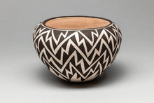 Bowl with Lightning Design by Lucy Lewis (1898-1992), Acoma