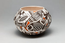 Bowl with Multiple Figures by Rachel C. Concho, Acoma