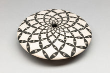 Seed Pot with Geometric Design by Dorothy Torivio (1946-2011), Acoma