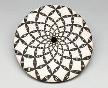 Seed Pot with Geometric Design by Dorothy Torivio (1946-2011), Acoma