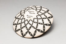 Seed Pot with Geometric Design by Dorothy Torivio (1946-2011), Acoma