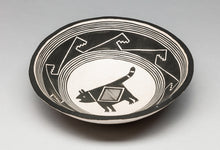 Bowl with Cat Design by John Aragon, Acoma