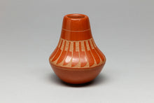 Miniature Olla with Feather Designs by Wanda Tafoya, Santa Clara