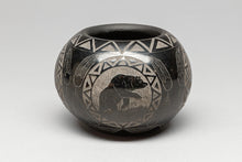 Small Pot with Buffalo Design by Elmer Red Starr (1937-2018), Sioux