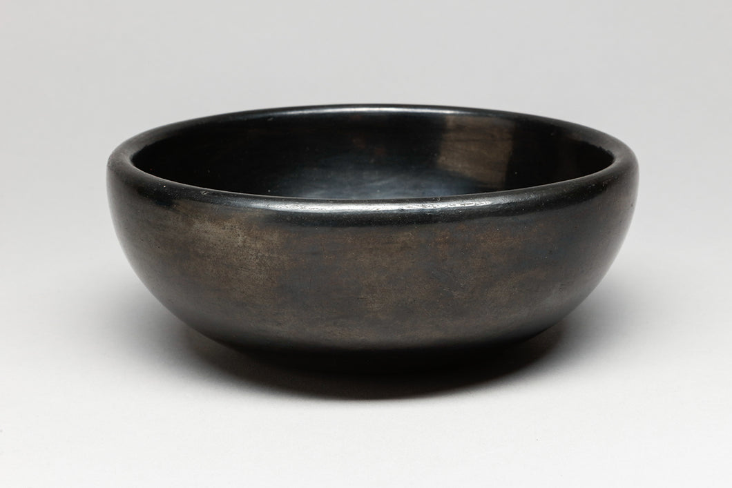Blackware Bowl by Rose Gonzales (1900-1989), San Juan