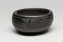 Blackware Bowl by Maria (Poveka) Martinez (1887-1980), San Ildefonso