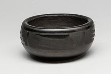 Blackware Bowl by Maria (Poveka) Martinez (1887-1980), San Ildefonso
