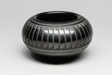 Pot with Feather Design by Blue Corn ( 1921-1999), San Ildefonso