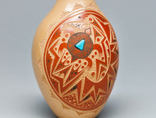 Pot with Turtle Design by Glendora Fragua, Jemez