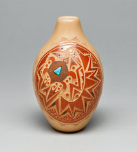 Pot with Turtle Design by Glendora Fragua, Jemez