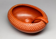 Redware Bowl with Ladle by Garnet Pavatea (1915-1981), Hopi Pueblo