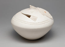 Bowl with Bear with Heartline Design by Wilfred Garcia, Acoma