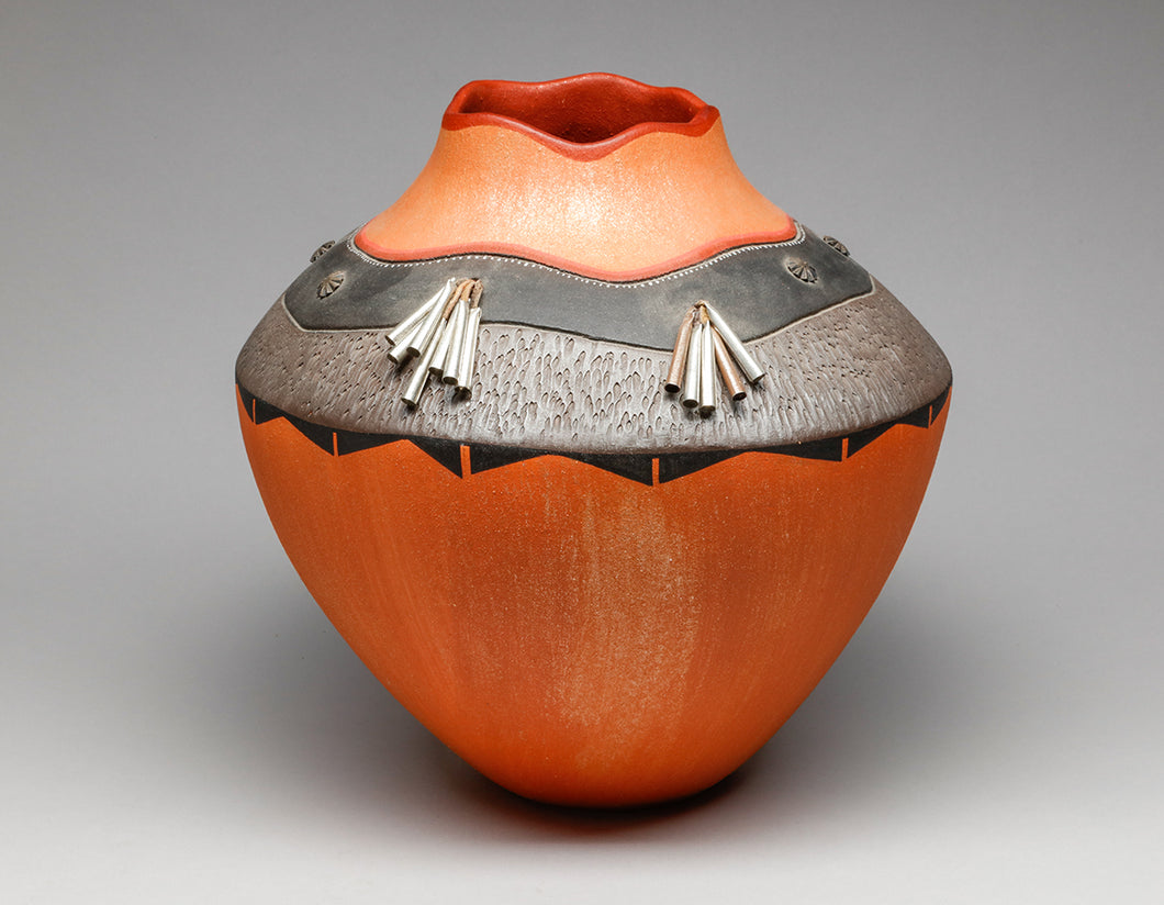 Sculptural Pot by Estella Loretto, Jemez