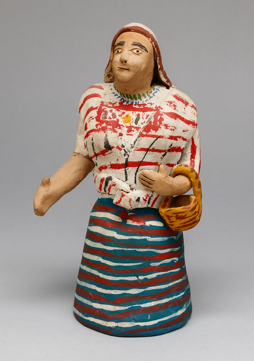 Figure of Woman with Basket