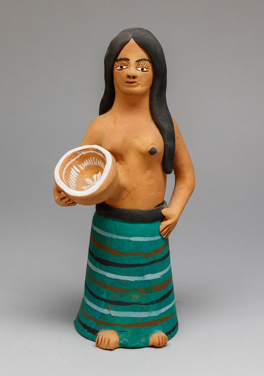 Figure of Woman with Basket