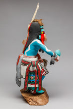 Angak’china (Long Hair) Kachina, 1988 by Clifford Bahnimptewa (1938-1984), Hopi