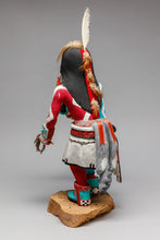 Angak’china (Long Hair) Kachina, 1988 by Clifford Bahnimptewa (1938-1984), Hopi