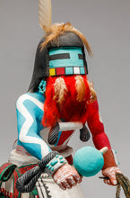 Angak’china (Long Hair) Kachina, 1988 by Clifford Bahnimptewa (1938-1984), Hopi