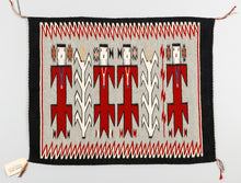 Navajo Yei Rug by Nellie Tso, Navajo