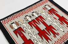 Navajo Yei Rug by Nellie Tso, Navajo