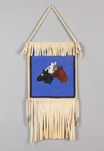 Contemporary Beaded Bag with Three Horses, c. 1980