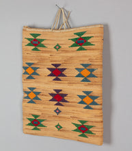 Cornhusk Bag with Geometric Design, 1900