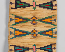 Cornhusk Bag with Geometric Design, 1900